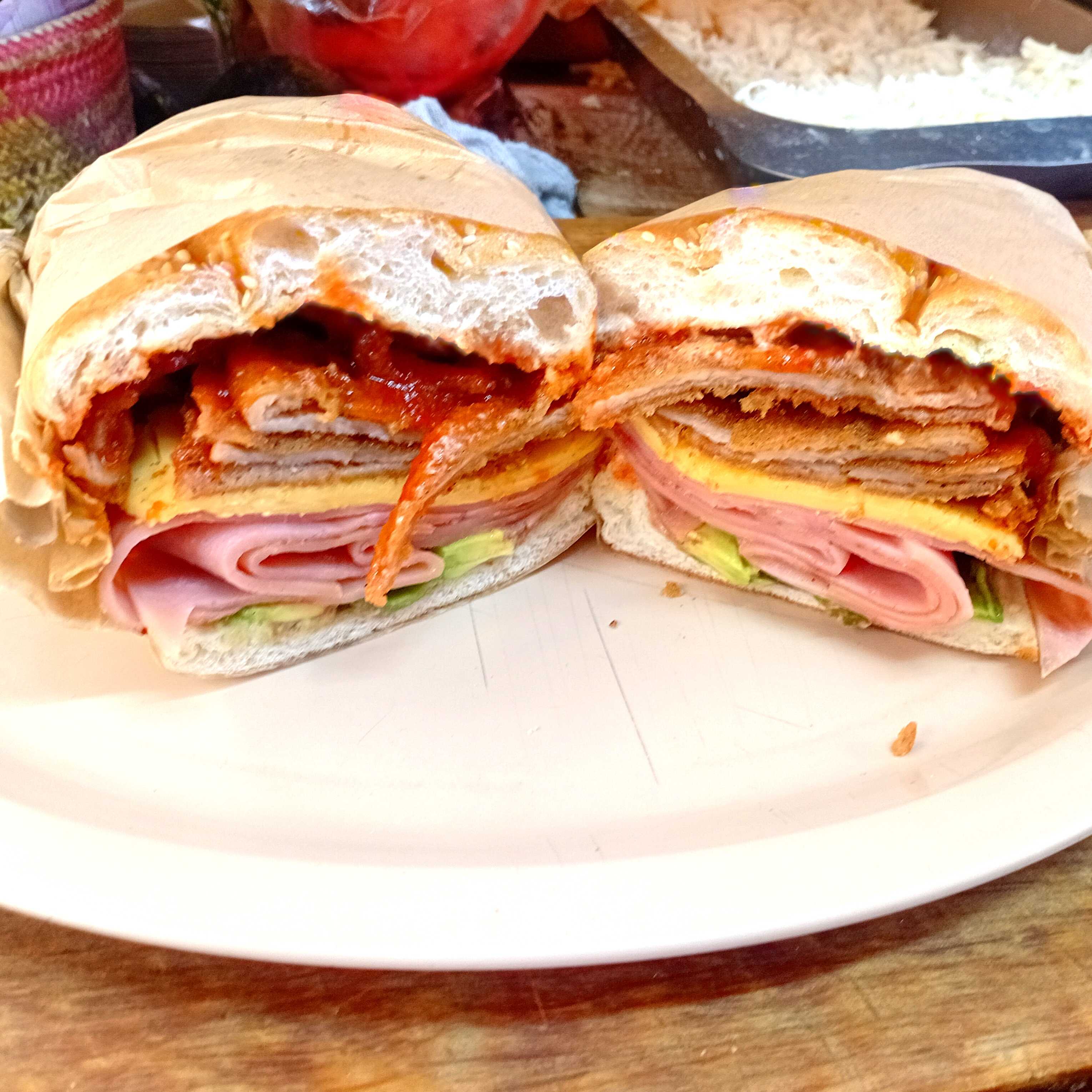 Torta Tlalpeña