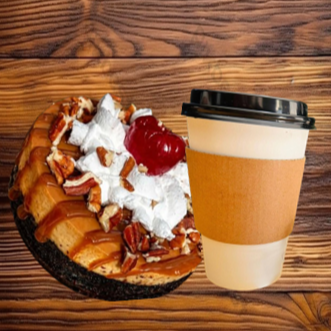 Combo Cappuccino y Chocoflan Individual