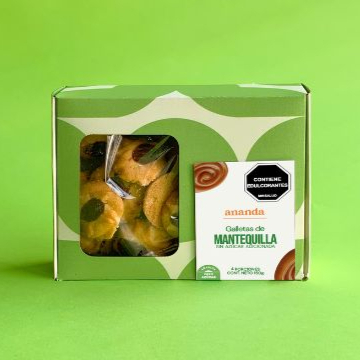 Galleta Mantequilla y Arequipe 0% Azúcar Añadida