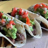 Taco De Arrachera En Harina