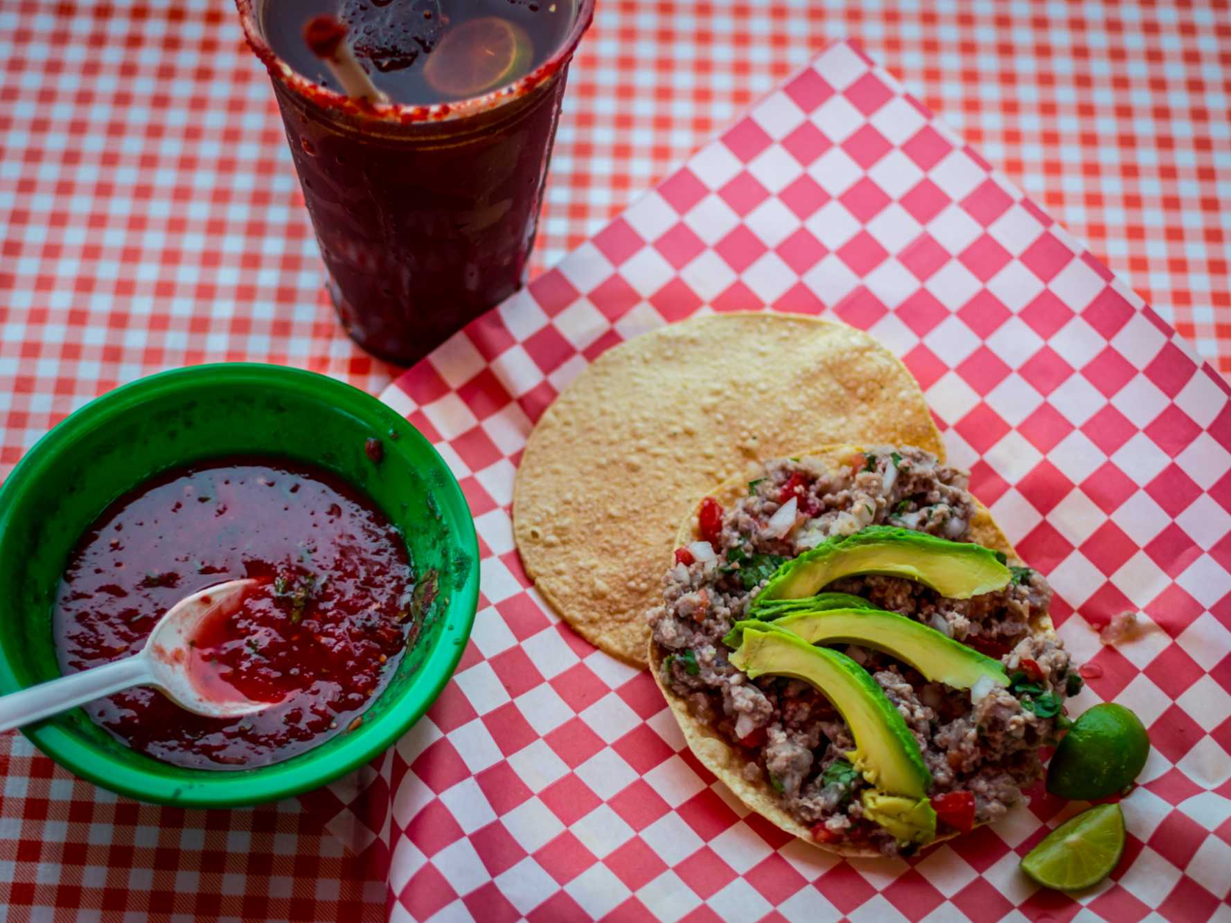 Tostada de Ceviche