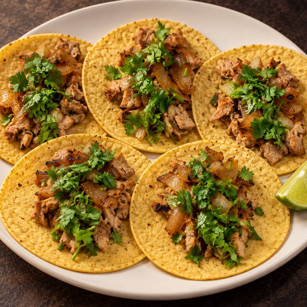 5 Tacos de Carne Asada | Maíz