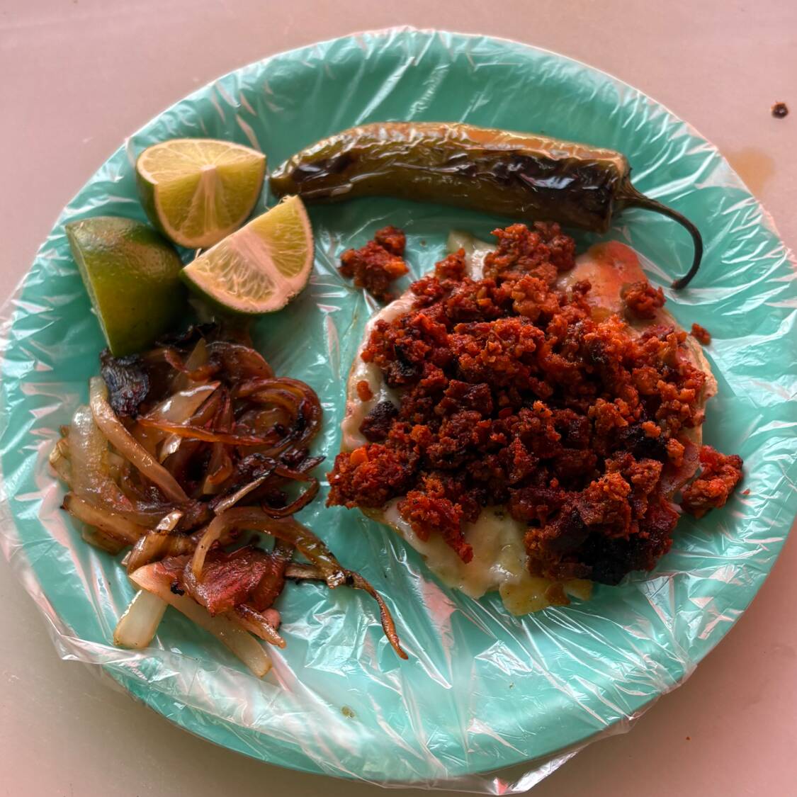 Volcán de chorizo