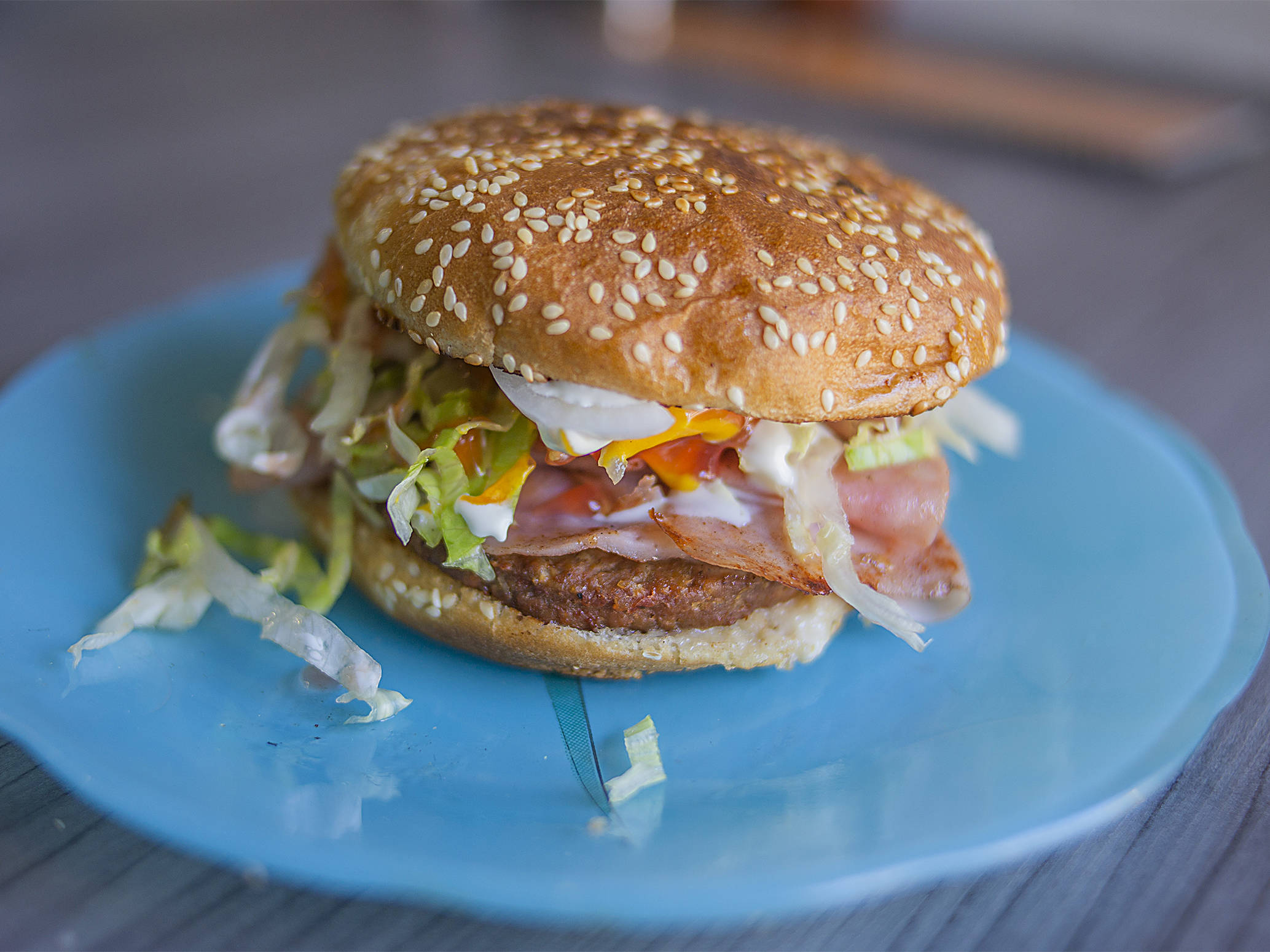 Hamburguesa Sencilla