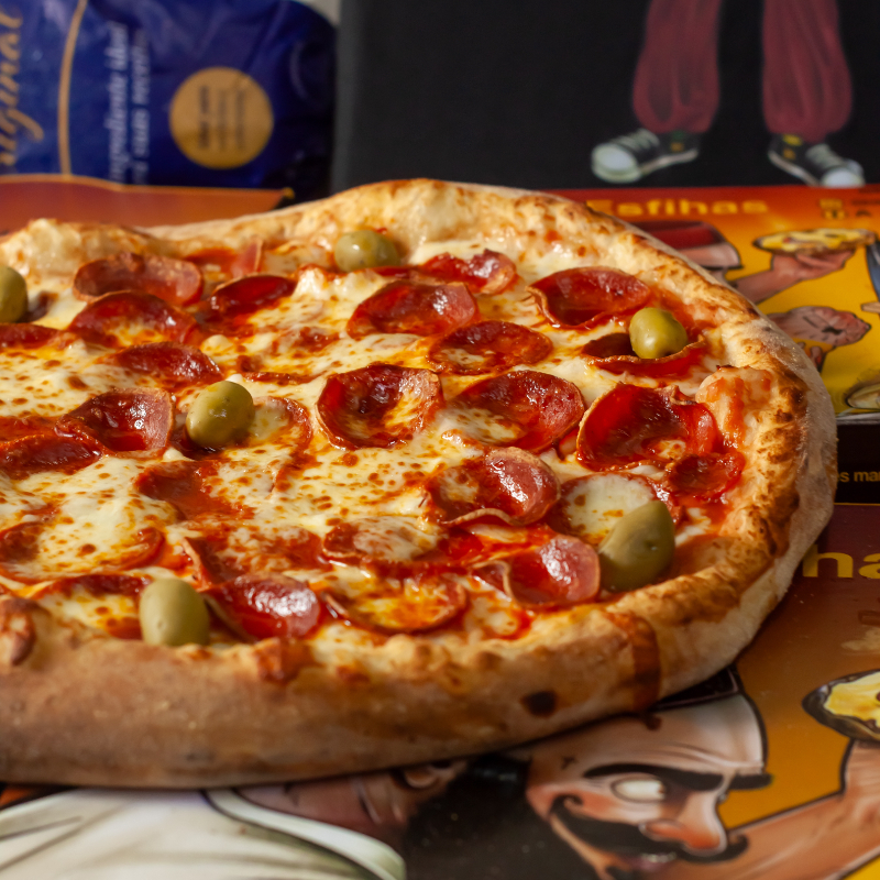 Pizza Grande 8 fatias, Pepperoni
