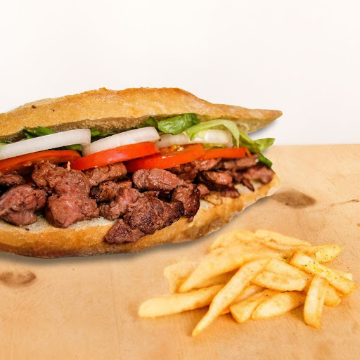 Combo Torta de Arrachera + Papas