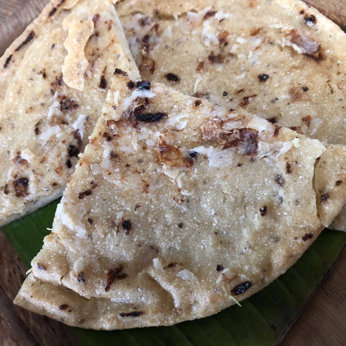 Tortilla de Maíz al Ajo