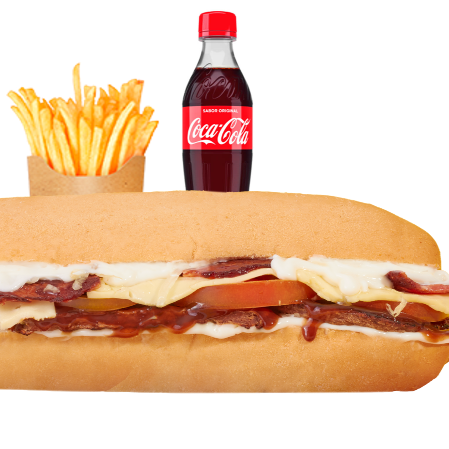 Combo  Cubano Burger.