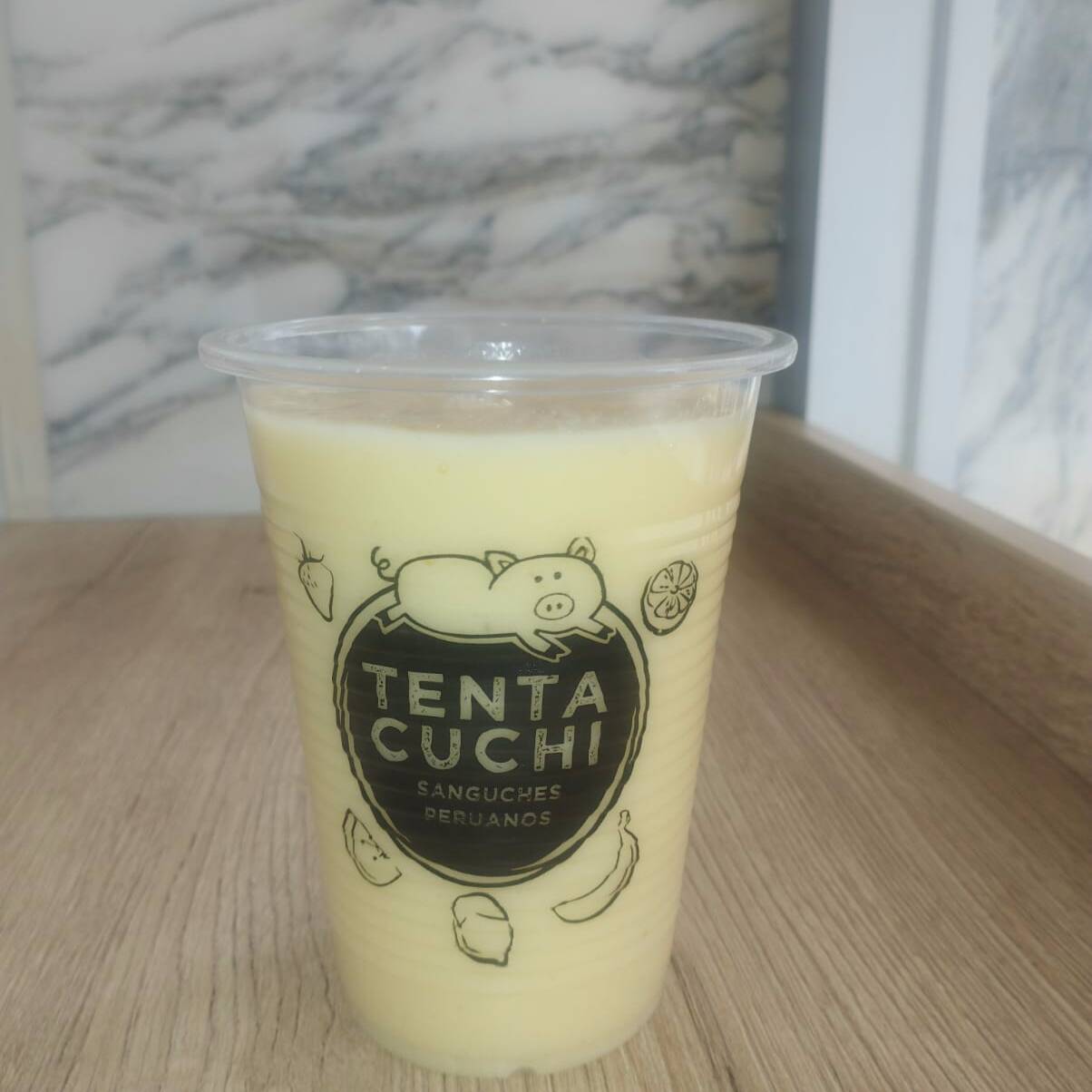Jugo de Naranja con Guanabana