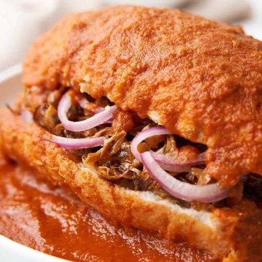 Torta Carnitas Ahogada Faustillo