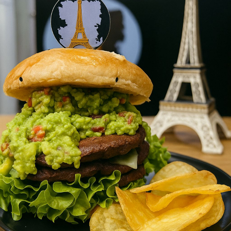 Burger Guacamole