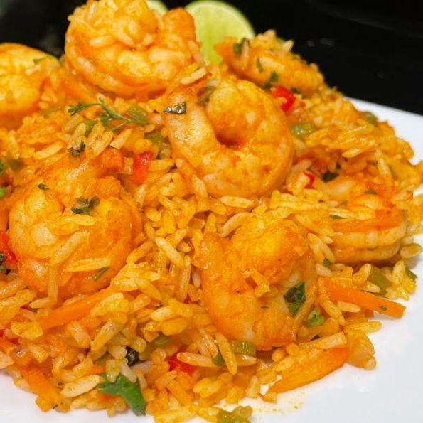 Arroz con Camarones