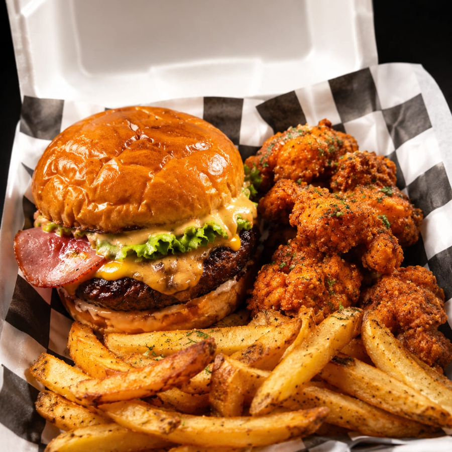 Combo Hamburguesa + Boneless