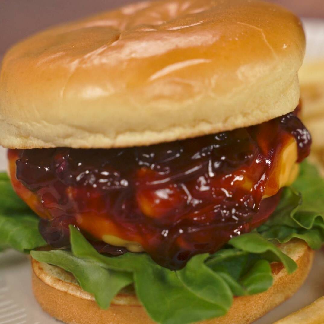Hamburguesa BBQ con Tocino