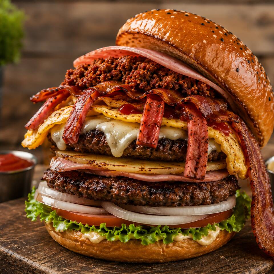 Hamburguesa Internacional