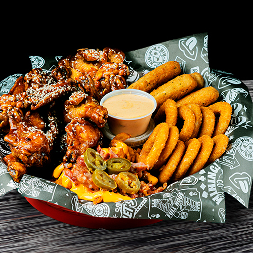 Charola Poker Sampler