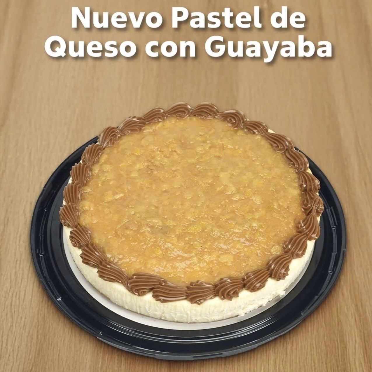 Cheesecake de guayaba con dulce de leche