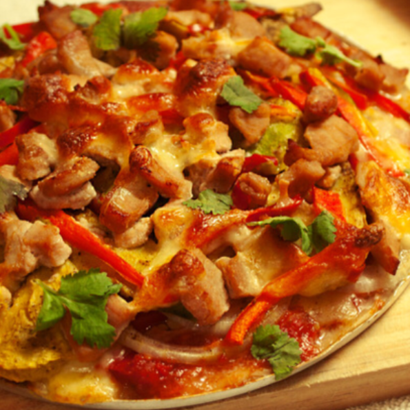 Pizza de Arrachera Chica
