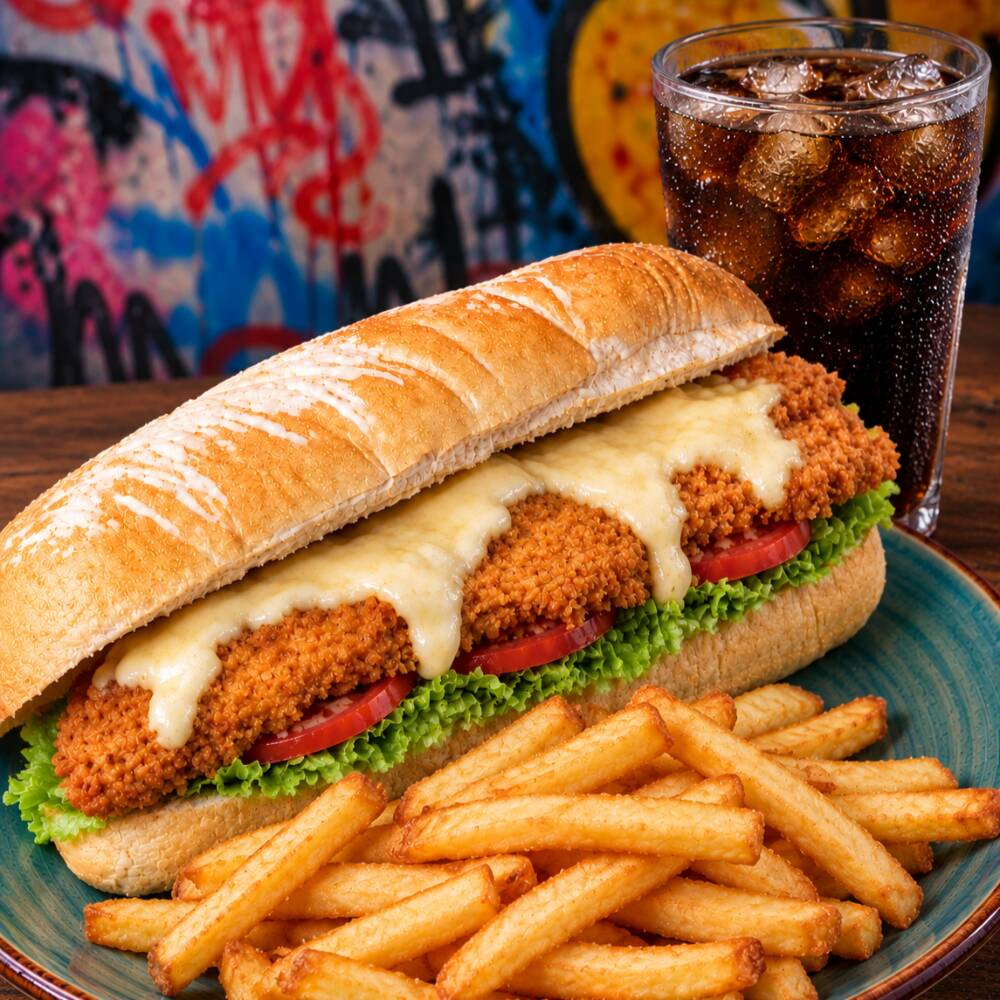 Combo Sandwich Apanado 22cm