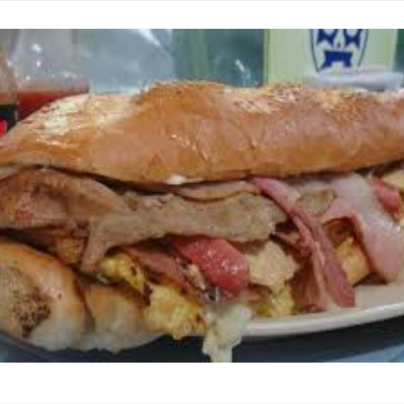 Mega Torta Naucalpan (Salchicha, Pierna, Milanesa)