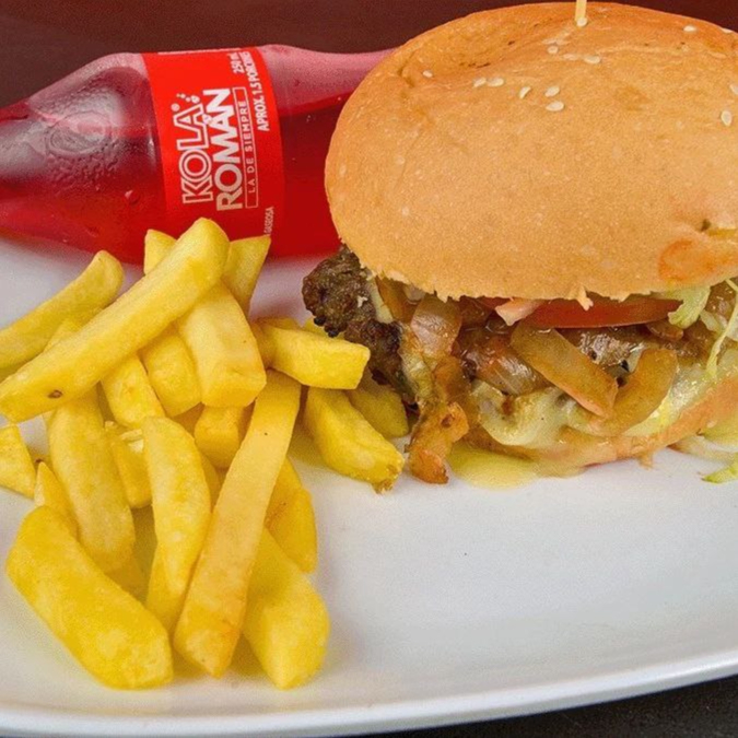 Combo Hamburguesa Sencilla Small+ Papas +Gaseosa