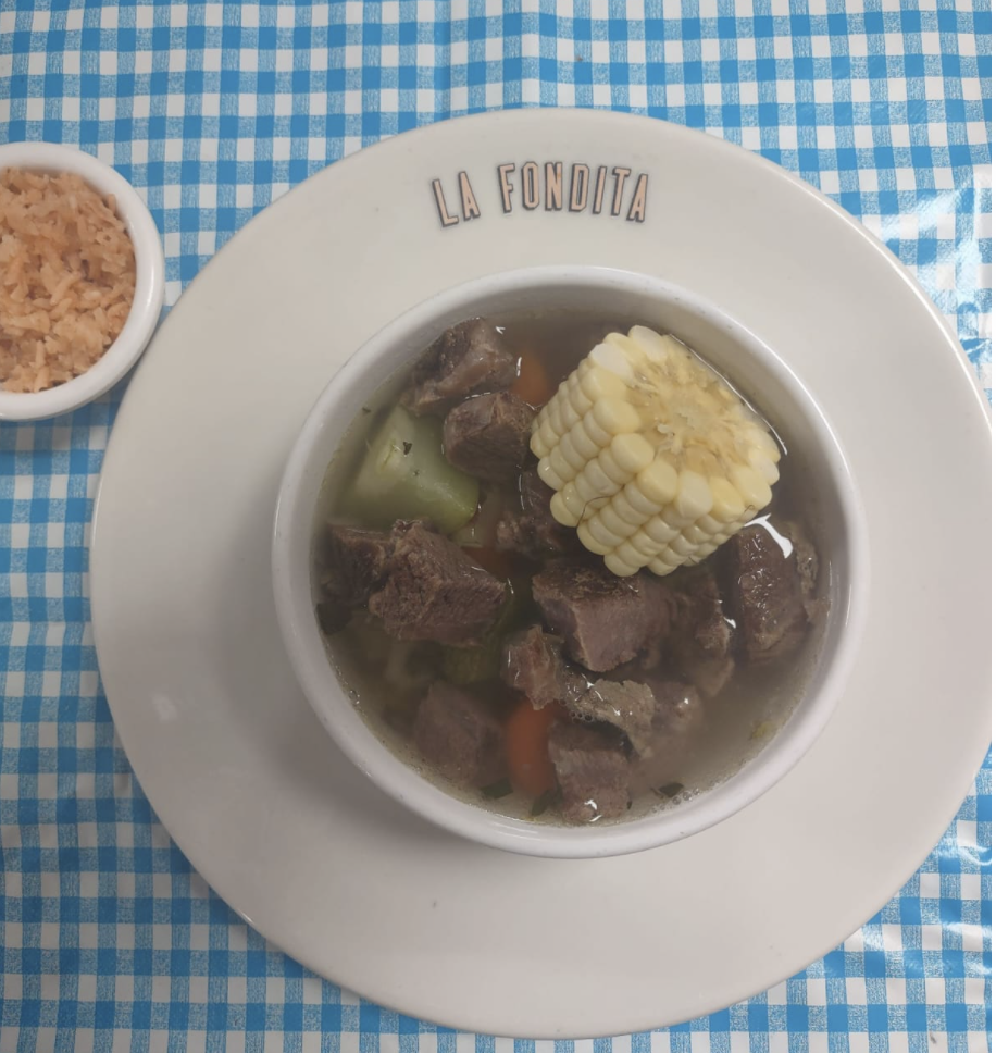 Puchero de res medio