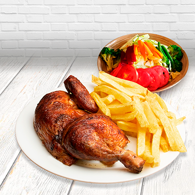 1/2 Pollo a la Brasa