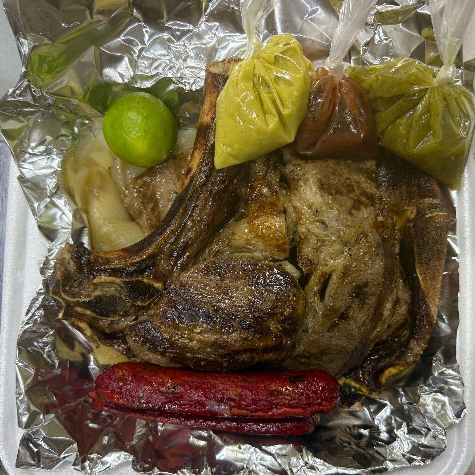 Parrillada Carne Asada 1/2 Kg de Chuletón