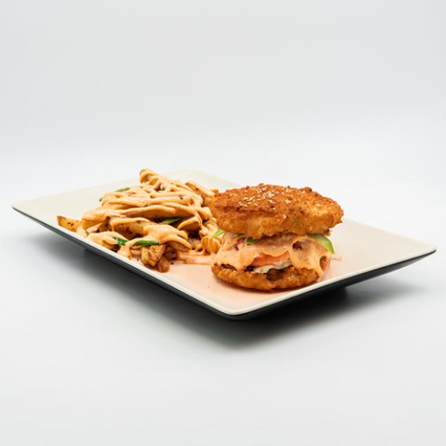 Oriental Burger Camarón