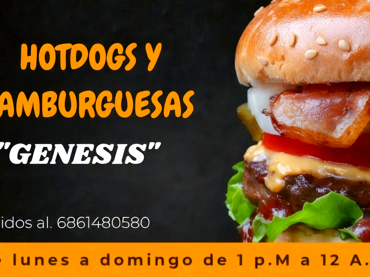 Hotdogs Y Hamburguesas Genesis