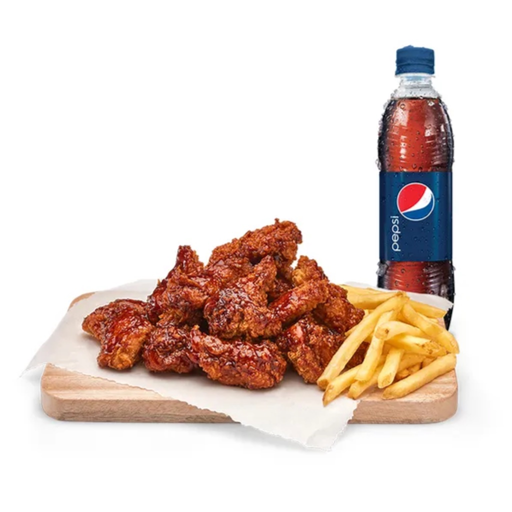Promo 6 Alitas + Bebida
