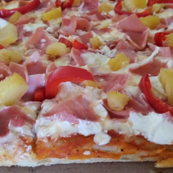 Pizza Grande Hawaiana Jamón