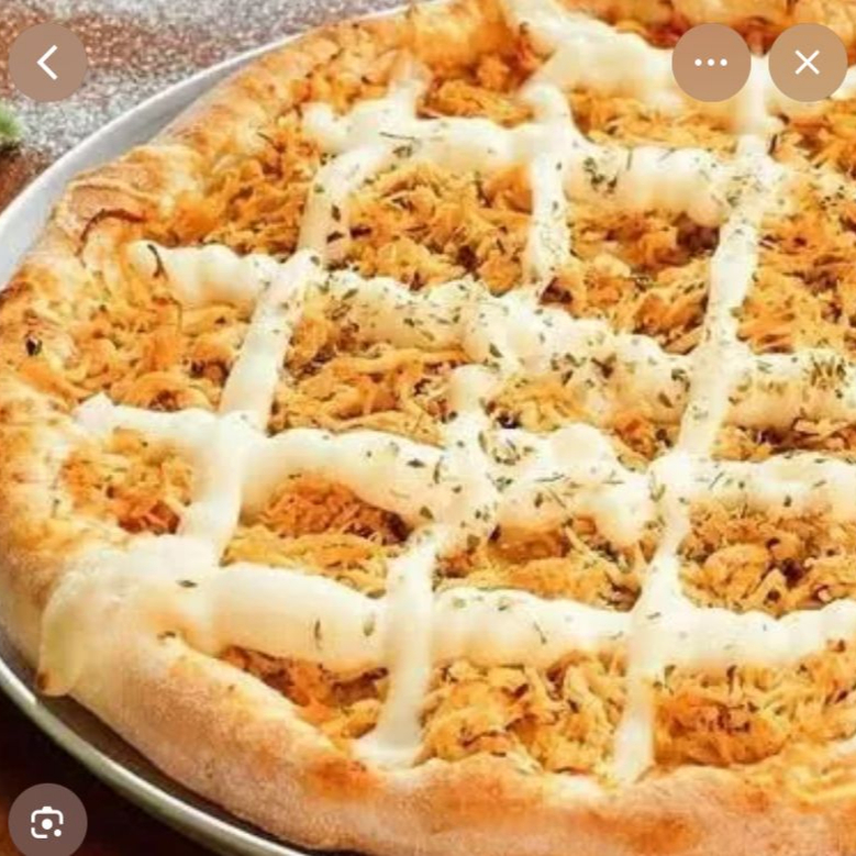 Muçarela,Frango,Catupiry e Óregano