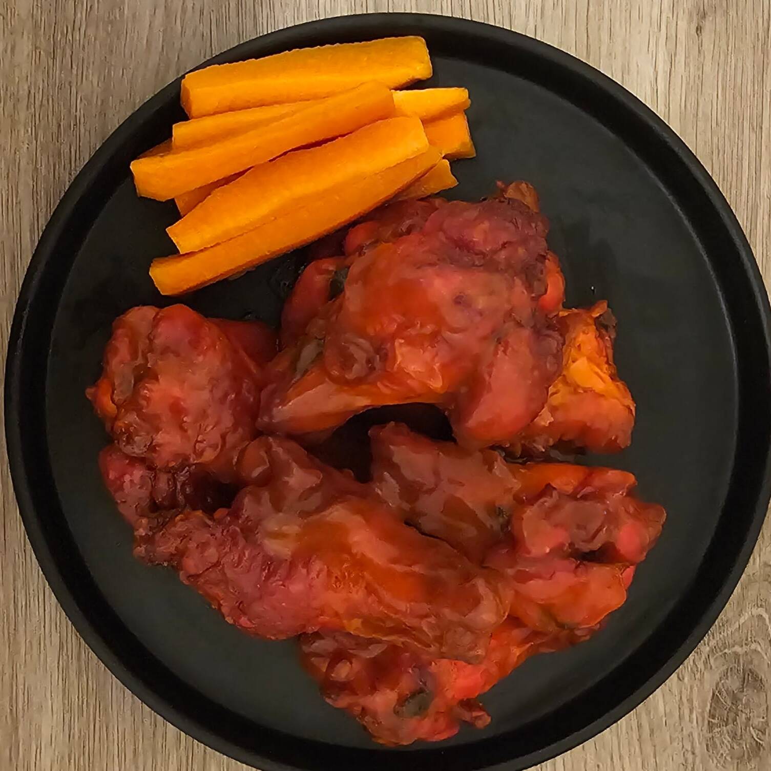 Alitas Mango Habanero 1/2 Kg