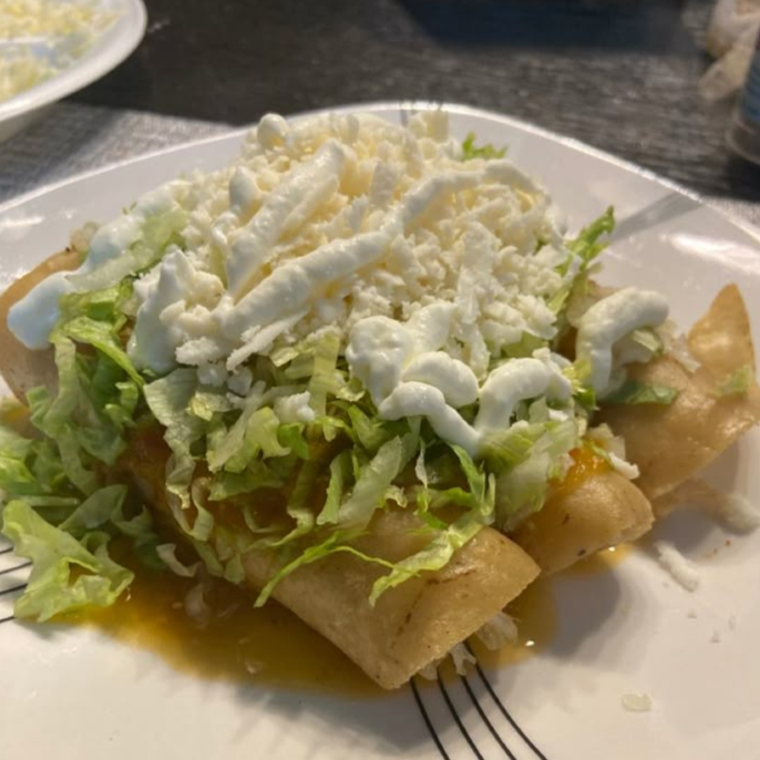 Tacos Dorados de Papa