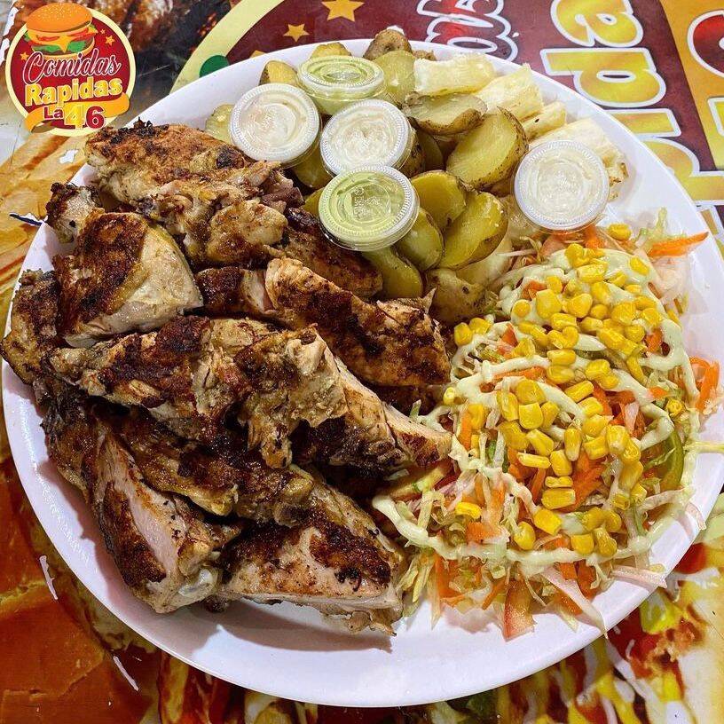 Medio Pollo Asado