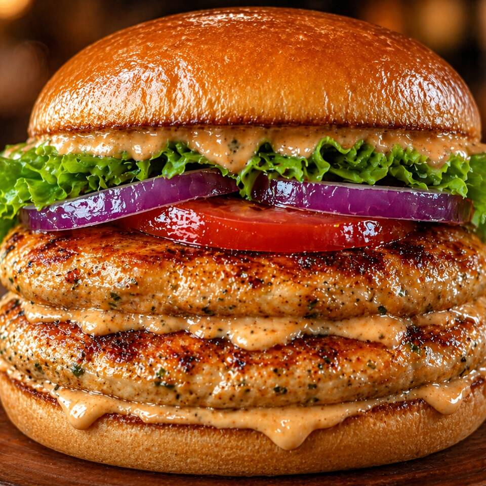 Doble Burger de Pollo