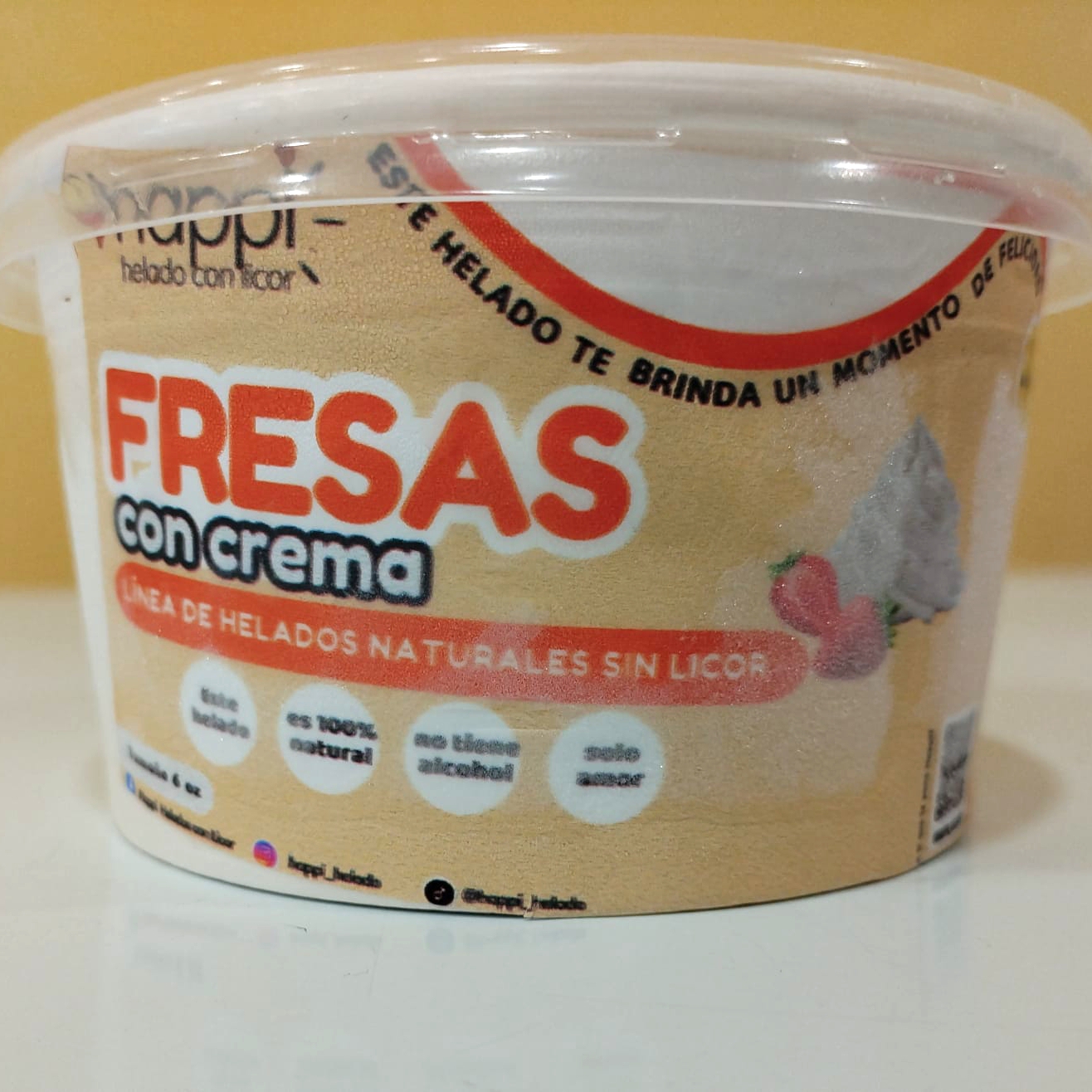Fresas con Crema
