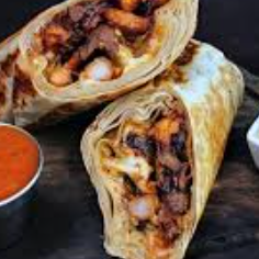 Burrito Mar y Tierra