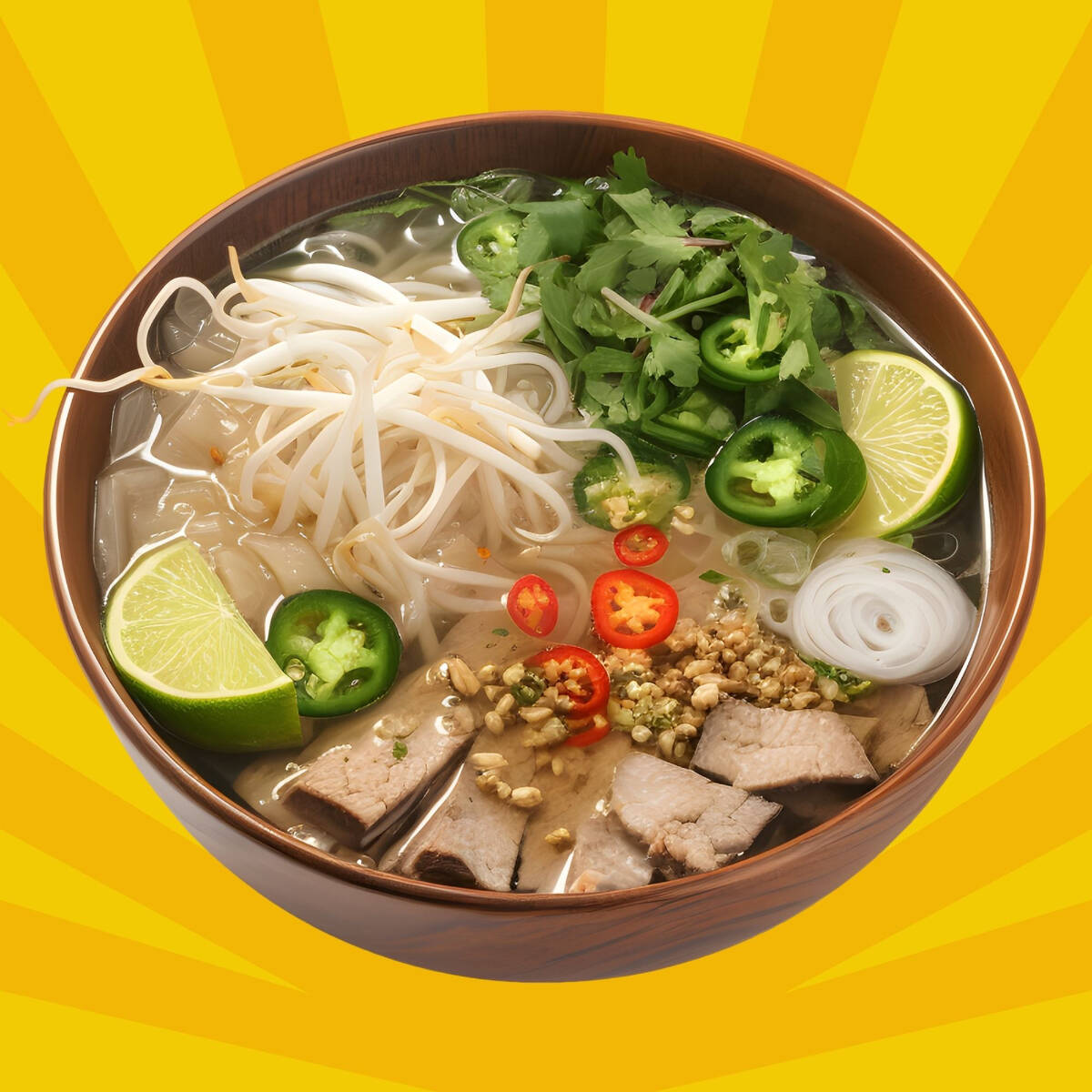 Pho con Pollo