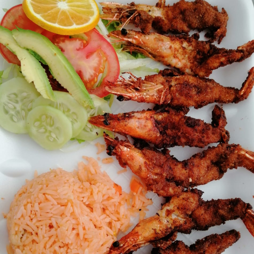 Camarones Empanizados