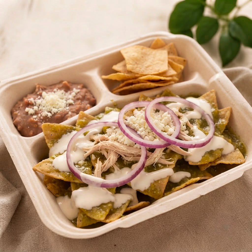 Chilaquiles (Selecciona tu proteína favorita)