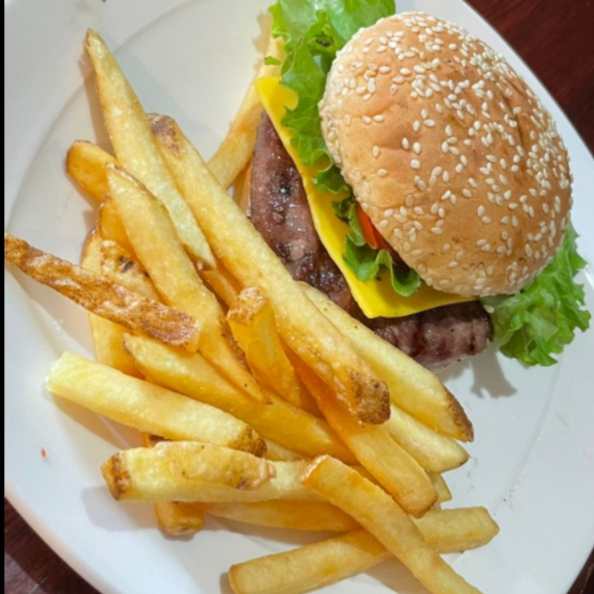 Hamburguesa de res