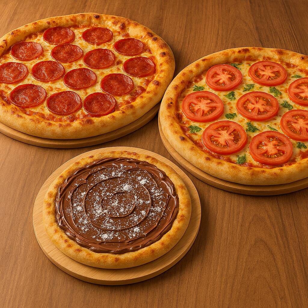 Uma grande e uma mini doce por 163