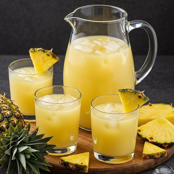 Agua de piña 1 litro