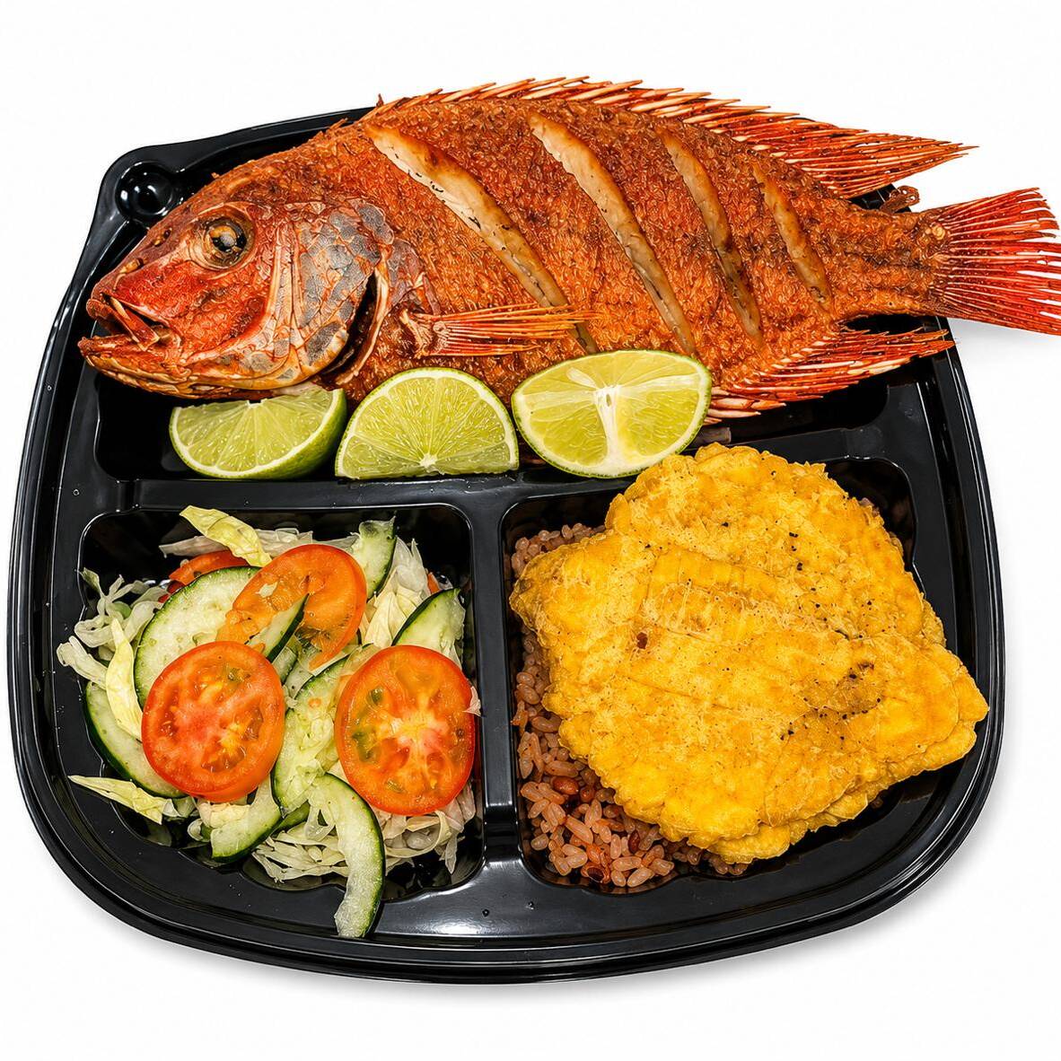 PARGO FRITO Y JUGOSO