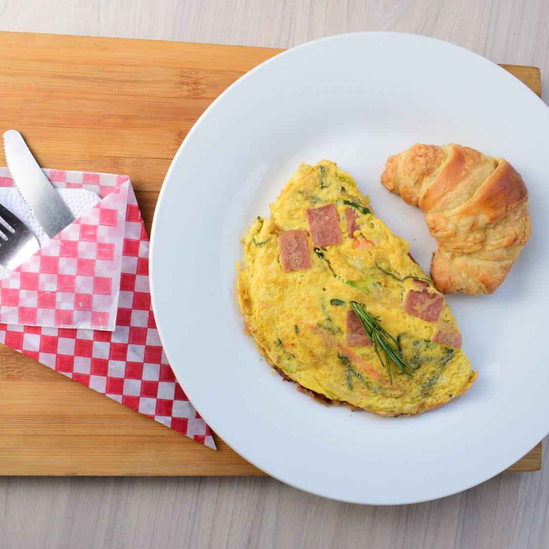 Omelette Pollo