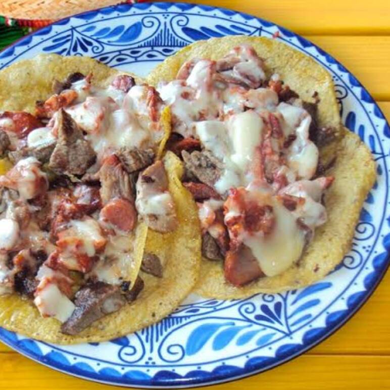 Taco Campechanos con Queso Tortilla Normal
