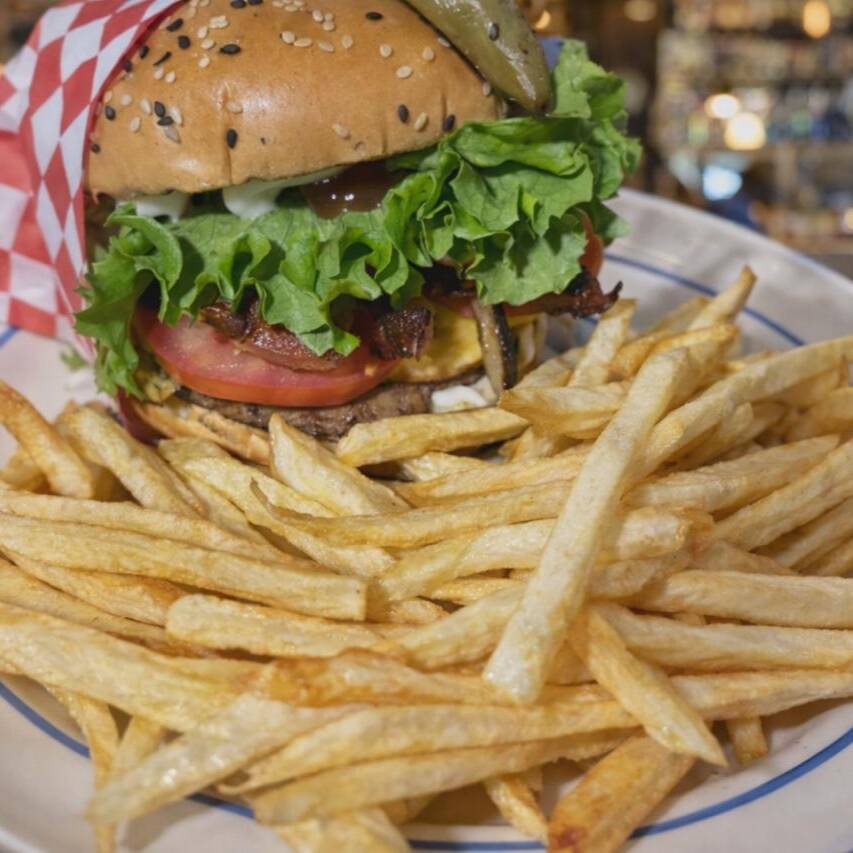 Hamburguesa Hawaiana