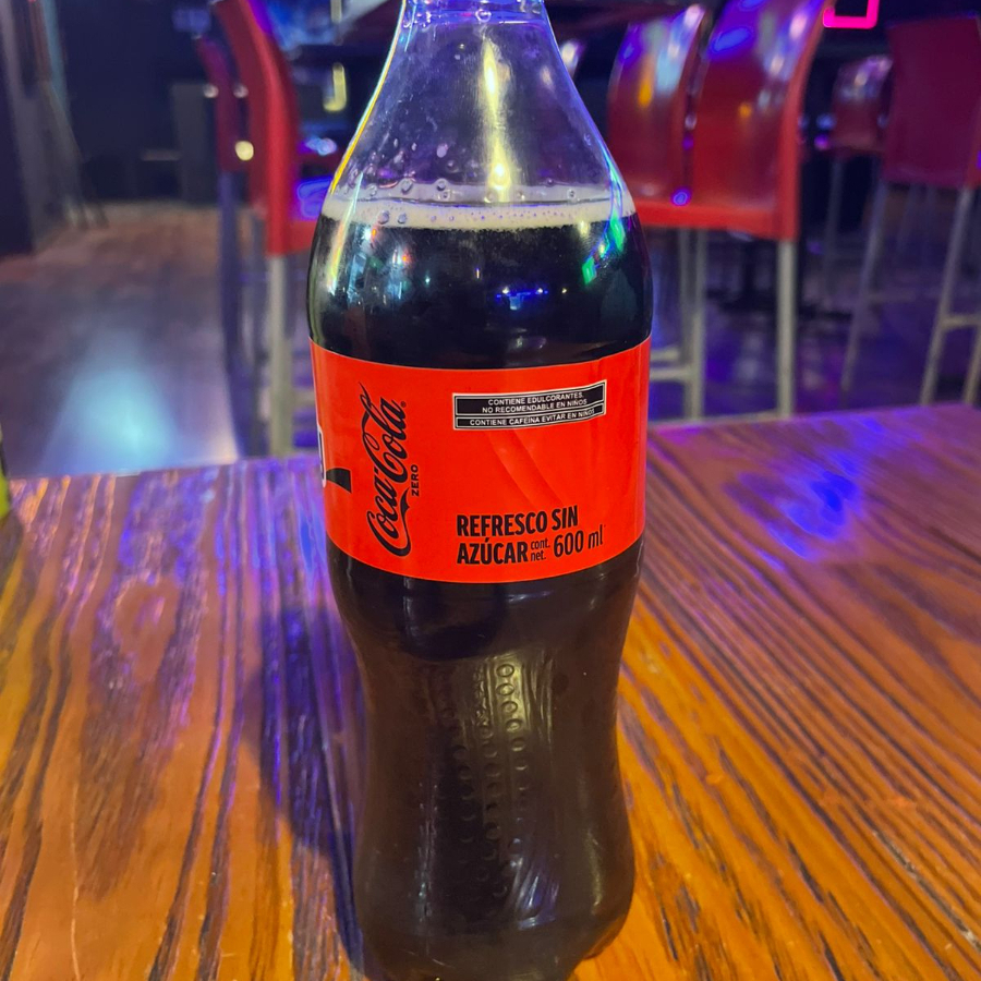 REFRESCO 600 ML COCA COLA ZERO